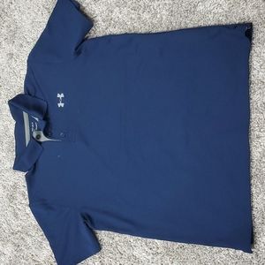 Navy Blue Under Armour Polo